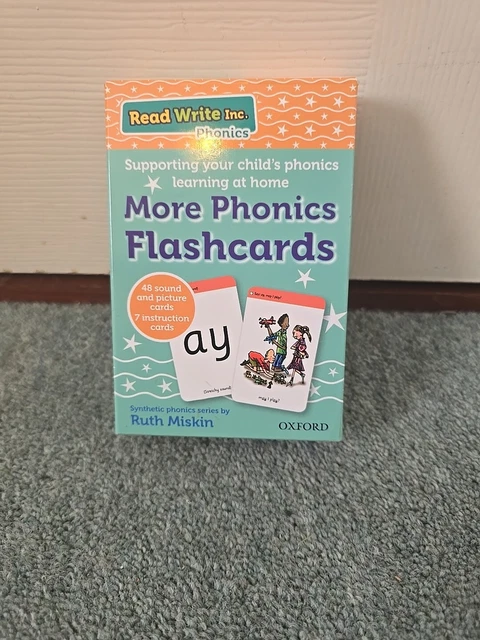 READ WRITE INC. Phonics: Home More Phonics Flashcards by Ruth Miskin £4 ...