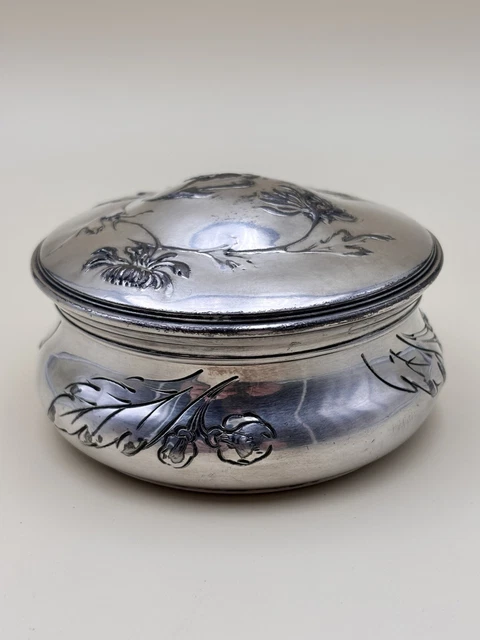Ancien Cendrier Vide Poche Coupelle Soucoupe GALLIA CHRISTOFLE METAL