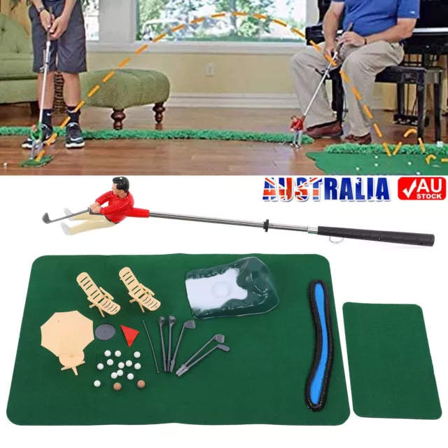 Indoor Mini Golf Game Golfing Man Indoor Golf Game Indoor Mini Golf Game Set HQ