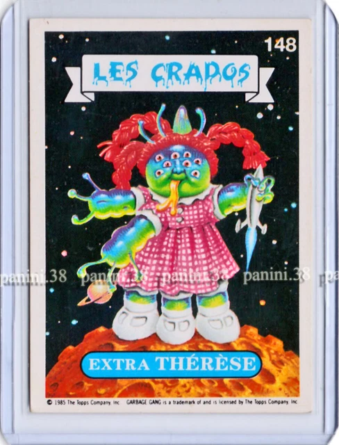 ZOE DE VINCENNES - autocollant Les Crados - Série 1 (1989 ZOE DE VINCENNES - autocollant Les Crados - Série 1 (1989