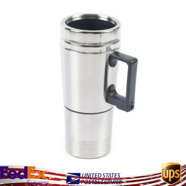 12 V Volt Travel Portable Pot Mug Heating Cup Car Coffee Maker Kettle Auto 100W