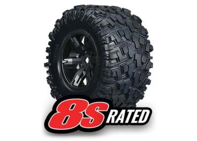Traxxas Traxxas TRX8972 Maxx Roues Pneus Incl.schwarzen Jantes 17mm TRX8972 2 Pièce 
