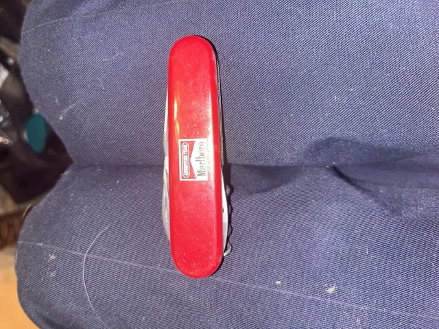 MARLBORO SWISS ARMY Knife Vintage 1990s Barely Used