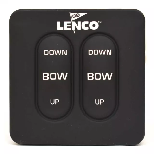 Lenco Boat Trim Tab Switch 124SSR-ISK | Integrated Tactile Single