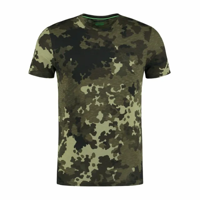 T-Shirt Korda LE leichtes Kamo Karpfenangeln Kleidung