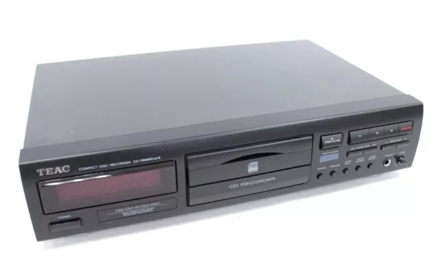 TEAC CD-RW890 Mk2 CD Compact Disk Recorder in Black w/ Manual - S92