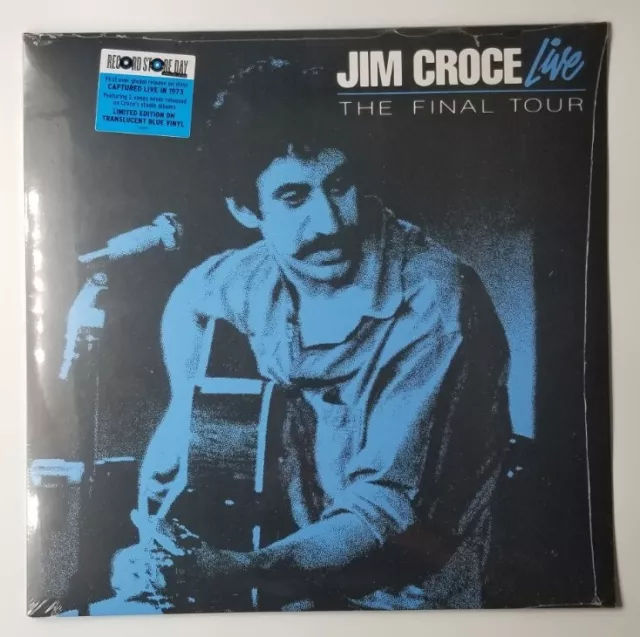Jim Croce Live The Final Tour Rsd Limited Blue Vinyl New And Sealed Ltd Picclick
