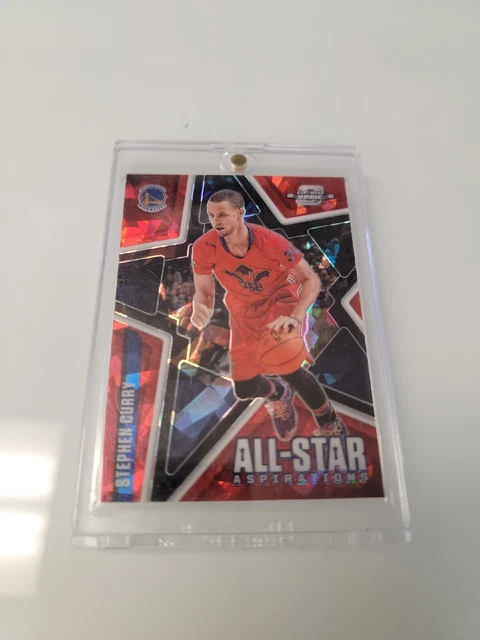 2020-21 Contenders Optic All-Star Aspirations Red Cracked Ice #5 Stephen Curry
