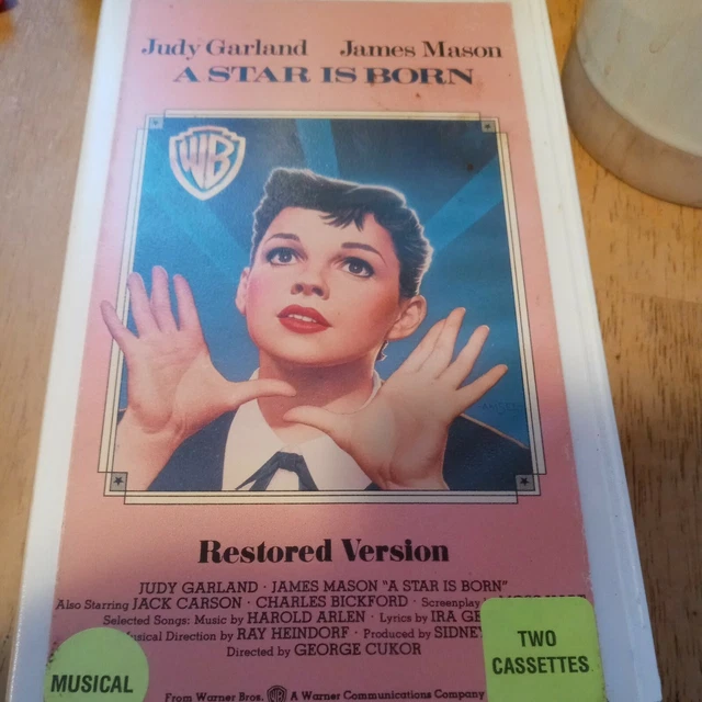 A STAR IS Born (VHS, 1999, Restored Version: 30 Extra Minutes) $3.00