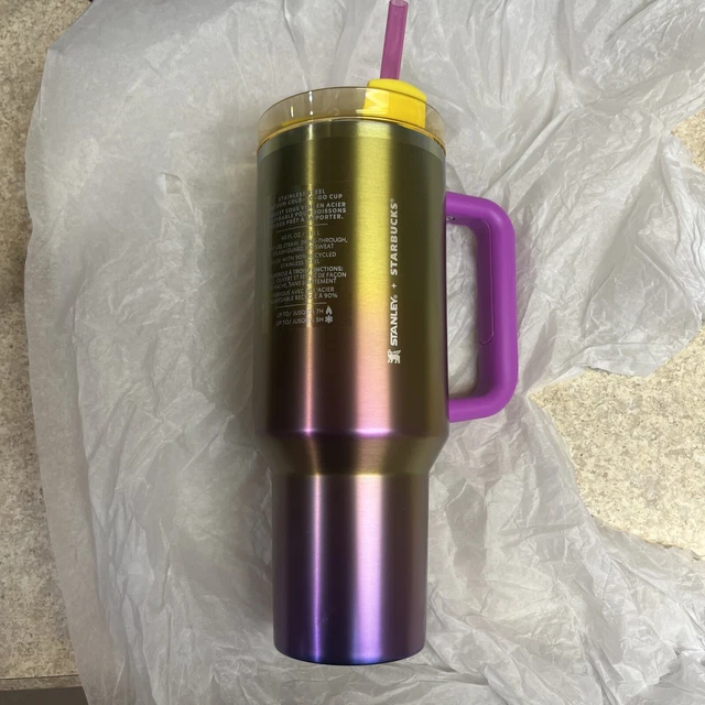 NEW STARBUCKS X Stanley Summer 2024 Collab 40 oz Tumbler NEW Purple In