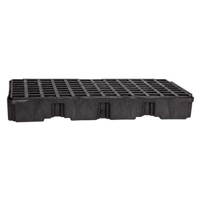 EAGLE 1632B Spill Platform,w/o Drain,30 gal.,2 Drum