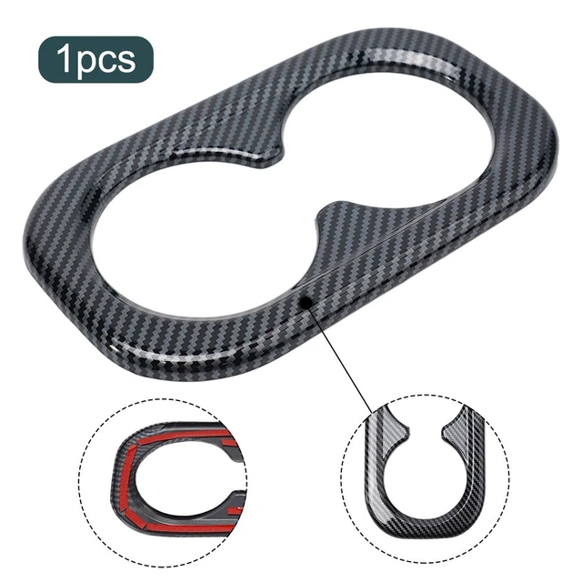 Housse d'autocollant décorative garniture jardin support de tasse en fibre de c
