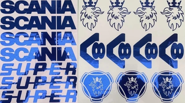 thumbnail image 2 of Custom Scania Truck Griffin Logos – 2x Extra Large 1500mm High, Any Color, For Cab Sides 2 of 6
