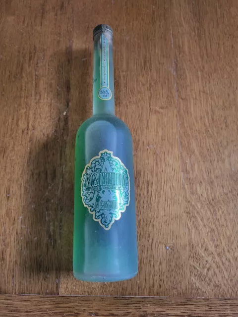 1 bouteille absinthe Apsinthion de luxe 2004 55% 50cl