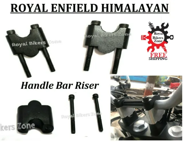 Royal Enfield Himalayan Handle Bar "Top Raiser Textured" Black