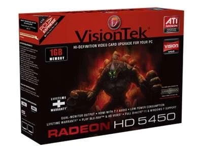 VisionTek ATI Mobility Radeon HD 5450 (900358) 1 GB DDR3 SDRAM PCI Express...