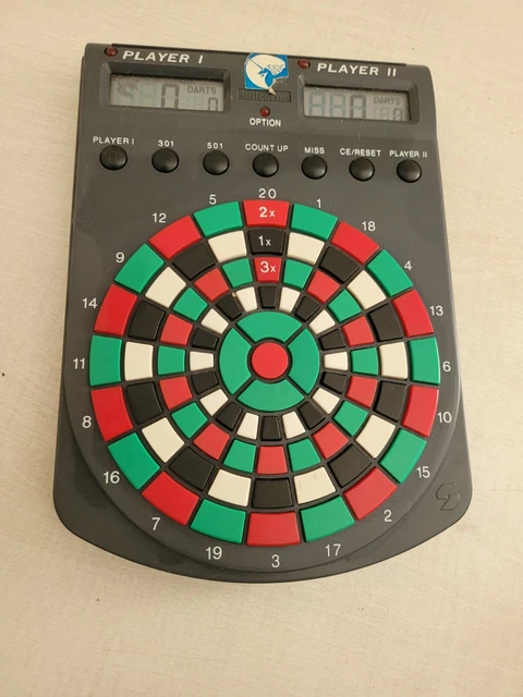SPORTCRAFT UNICORN ELECTRONIC Digital Dart Scorer Scoreboard Rare