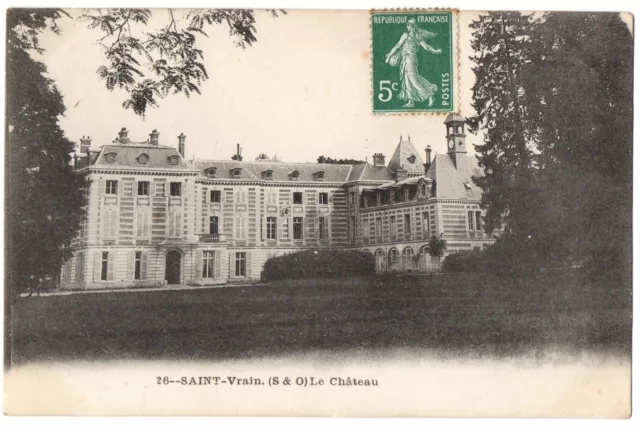 CPA 91 - SAINT VRAIN (Essonne) - 26. The Castle