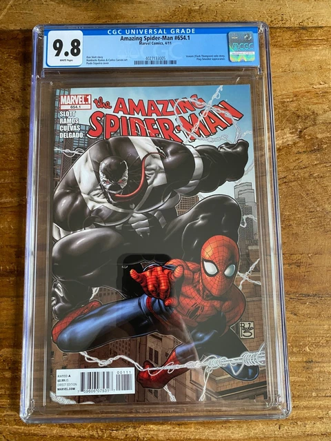 Amazing Spider-Man #654.1 CGC 9.8 Marvel 1st Flash Thompson as Venom story 2011