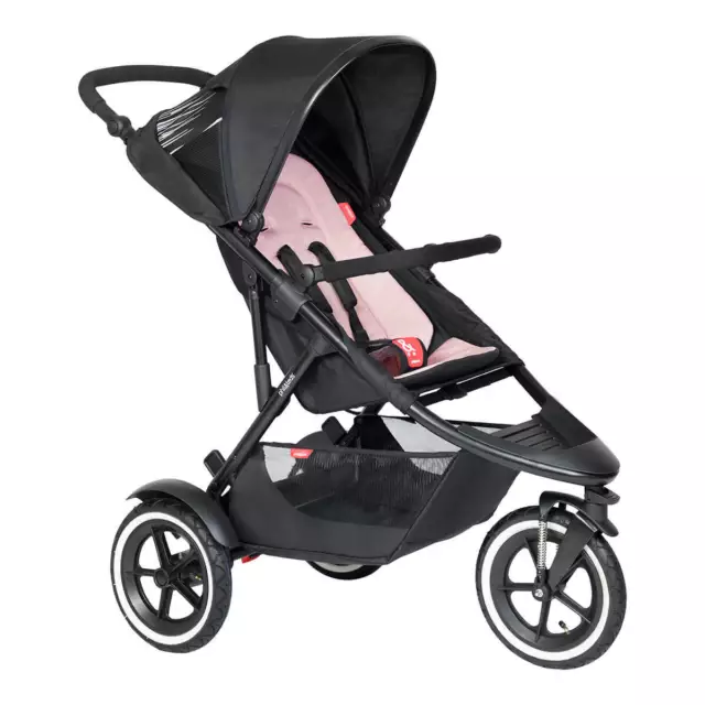 Phil&teds Sport Buggy + DoubleKit + Lazyted (bastidor basculante) + Asiento blush 2