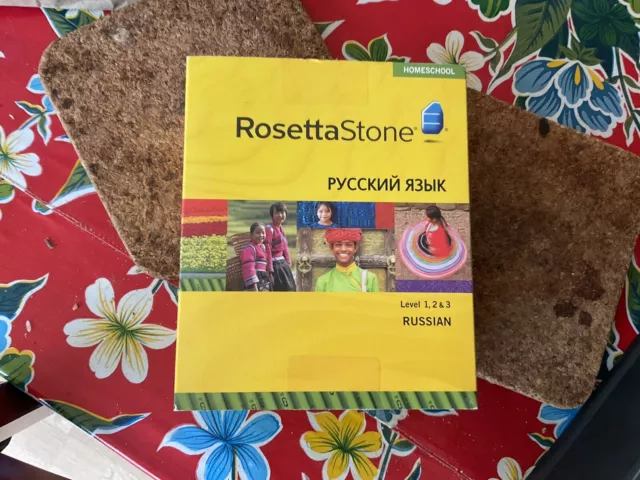 Rosetta Stone  Homeschool: Russian Level 1, 2 & 3 (Retail) - No Headset.