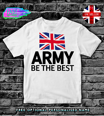 ARMY BE THE BEST Kids T-Shirt Top Boys Girls ADULTS MENS T SHIRT TSHIRT