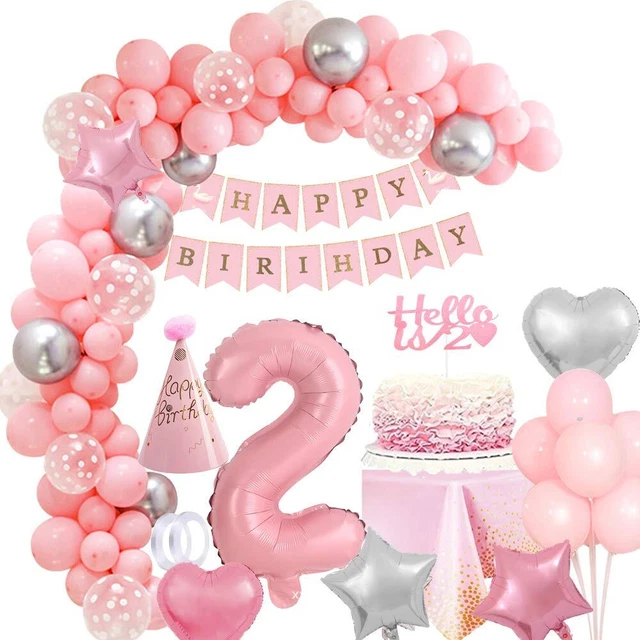 Kit Révélation Genre Bébé 202 Pièces Pour 25 Invités | Bannière, Nappe, Assiettes, Serviettes, Ballons Bleu/Rose | Fête Garçon Ou Fille