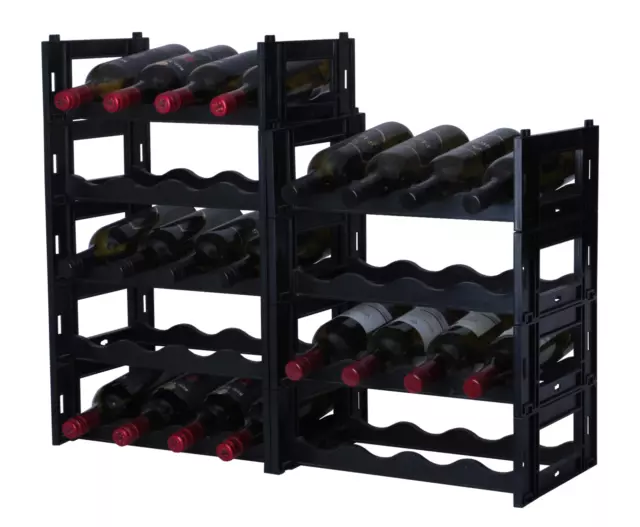 36 Bottle EZIRAK Modular Wine Rack - Free Postage - Australian Made