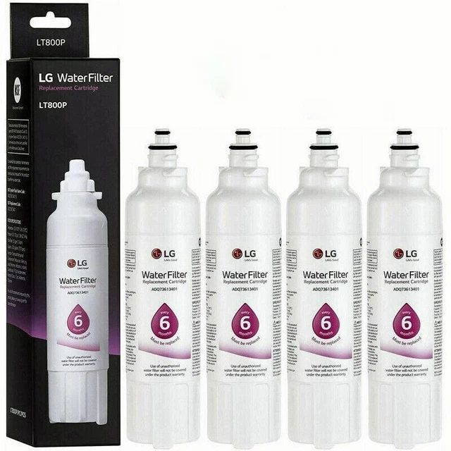 LG LT800P REFRIGERATOR Replacement Water Filter New Fit ADQ736134,White