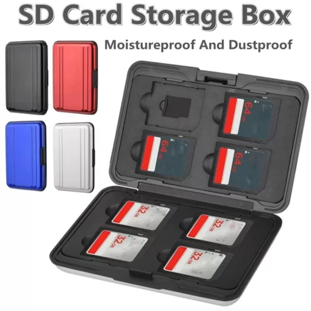 AU Memory Card Case Storage Box Holder for Micro SD SDXC SDHC Card Waterproof