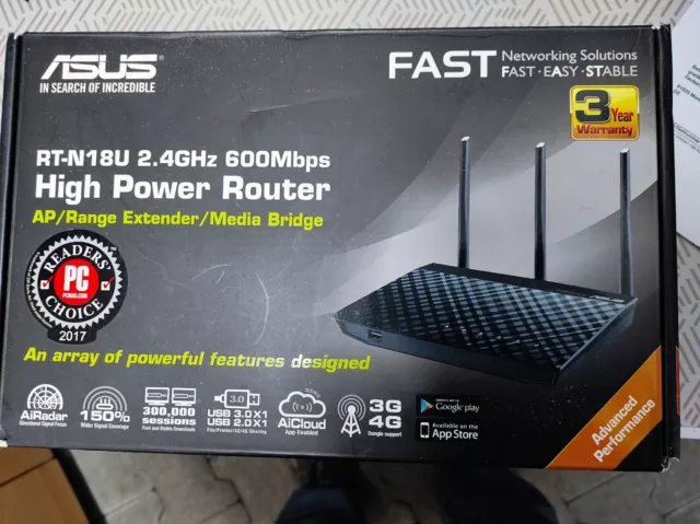 Asus RT-N18U, High-Power-Router