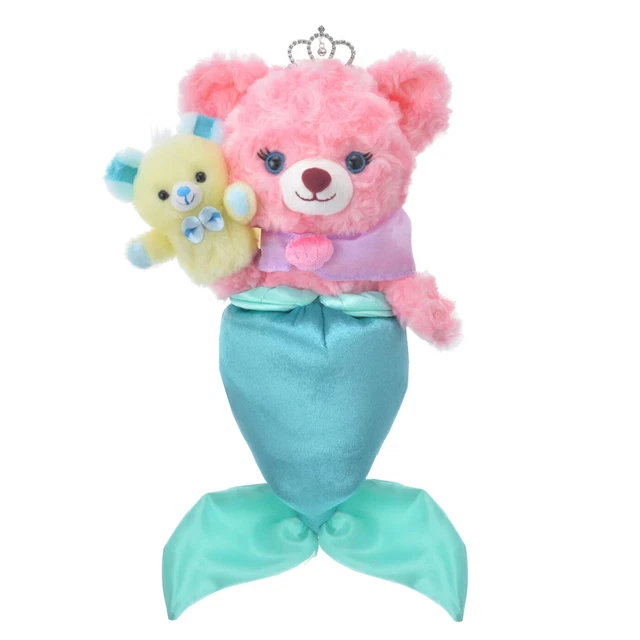 Tokyo Disney Store Little Mermaid UniBearsity Bear Plush Toy Ariel Japan Limited