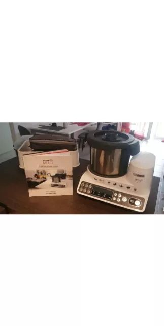 Kenwood kCook Multi CCL401WH Robot Multifonction Cuiseur Bol 4,5 L Cuisson 180°