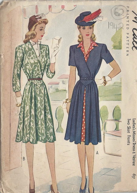 Patron De Couture Vintage Simplicity 1954 - Robe De Soirée & Jour & Veste, B30, Neuf