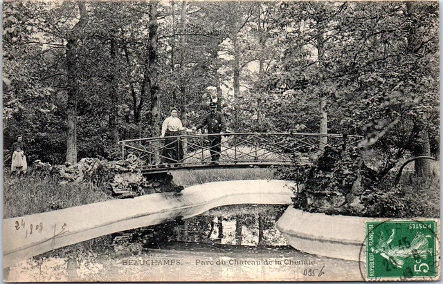 95 BEAUCHAMPS - parc du CHATEAU de la chesnaie