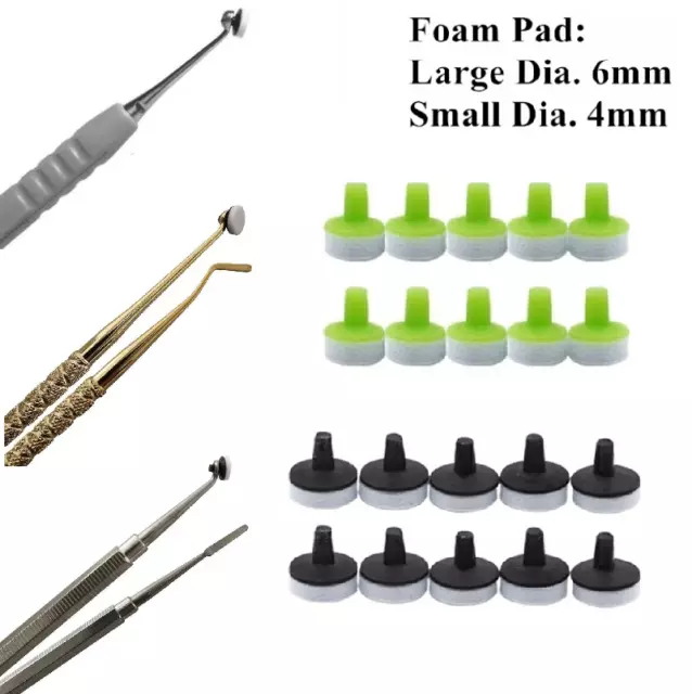 Dental Composite Resin Handle Spatula OptraSculpt Veneer Molding Tools Foam Pads