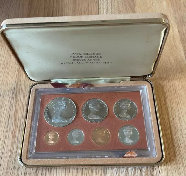 1974 Cook Islands Coin Proof Set