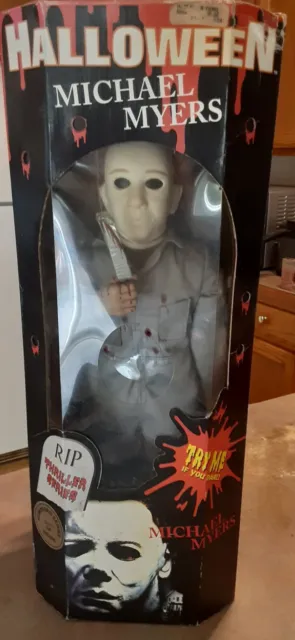 Vintage 1978 HALLOWEEN MICHAEL MYERS RIP THRILLER SERIES, numbered. 18", NEW