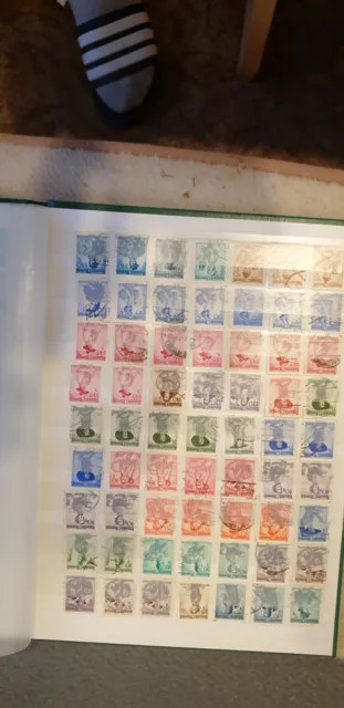 Briefmarken Album Mit Briefmarken Aus Österreich Gestempelt Konvolut 3