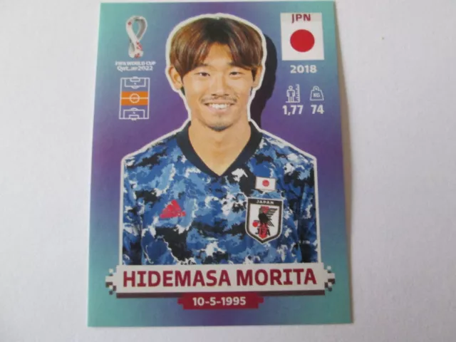 Sticker PANINI FIFA QATAR 2022 - N° JPN 12 HIDEMASA MORITA