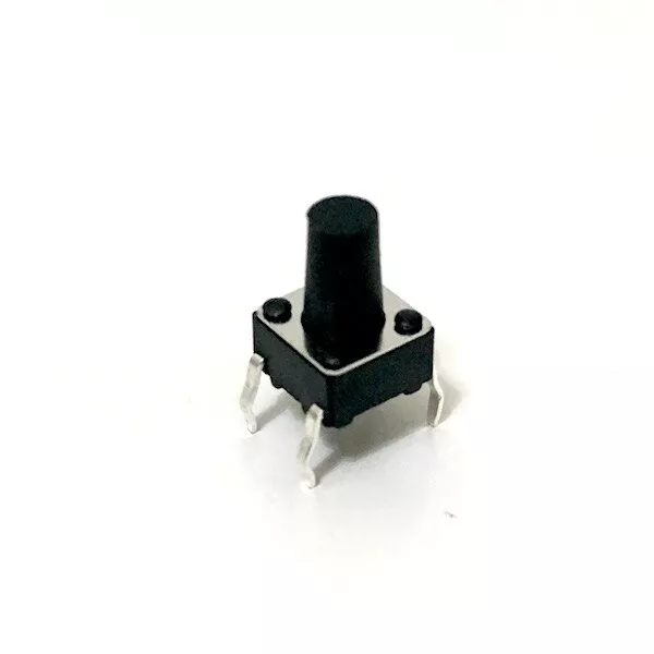 N.10 MINI MICRO INTERRUTTORE PULSANTE SWITCH TATTILE 4 PIN 6X6X9mm ARDUINO RESET