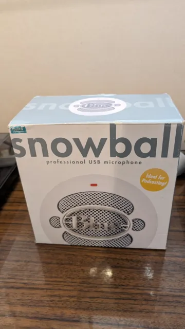 Blue Microphones Snowball USB Podcasting Mic for Recording and Streaming