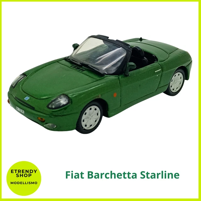 Figurine STARLINE FIAT 2300 S Cabriolet 1962 – Échelle 1/43 – Métal – Blanc – Occasion Très Bon état