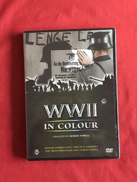WORLD WAR II in Colour DVD Narrated Robert Powell New & Sealed £6.99 ...
