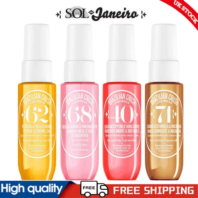 Sol de Janeiro Brazilian Crush Body Mist 71 68 62 40 Fragrance 100ML Skin Spray