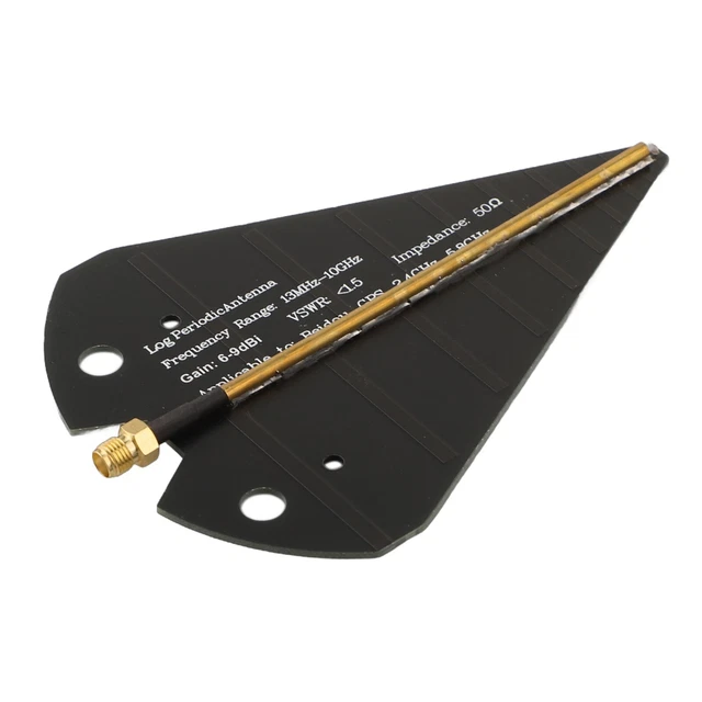 Antenne Log-périodique 0.1-12 GHz - Antenne Directionnelle Passive Pour Radiogoniométrie Et Mesure De Signaux - 4