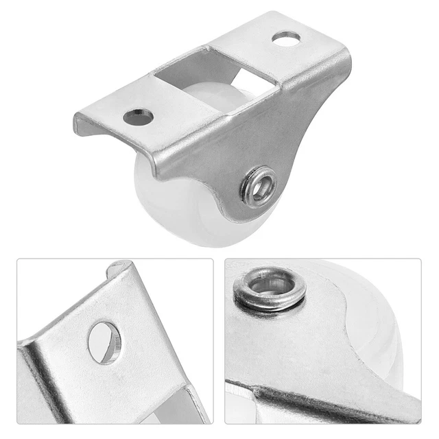16 pz Ruote Ruote Ruote Ruote Ruote Ruote In Metallo Resistente Rullo Universale Singolo-