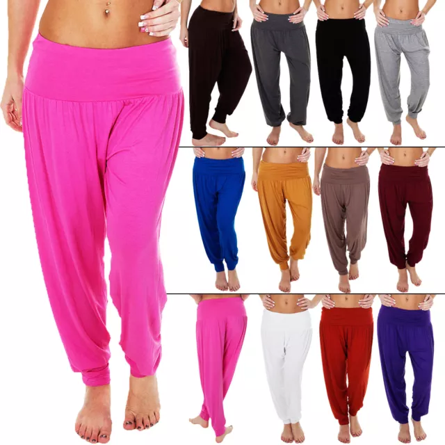 Pantaloni harem donna deals