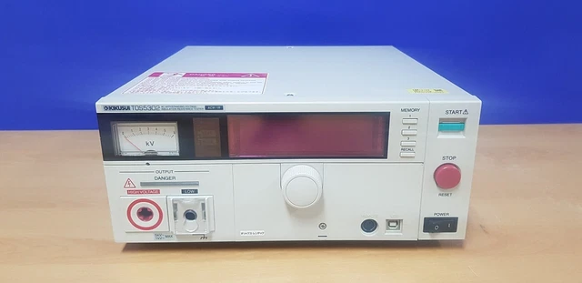 Kikusui TOS5302 Withstanding Voltage and Insulation Resistance Tester