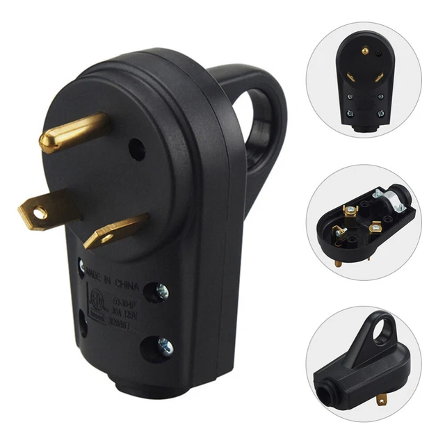 Reines Kupfer 50a Stecker 30 Ampere Wohnmobilstecker Anhänger Steckdose